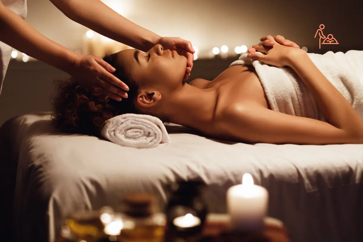Full Body Massage equipment supporting spa treatments for stress and anxiety through comfortable therapy sessions, relaxation, and overall wellness